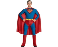 Includes: Superman jumpsuit, cape and belt EOL